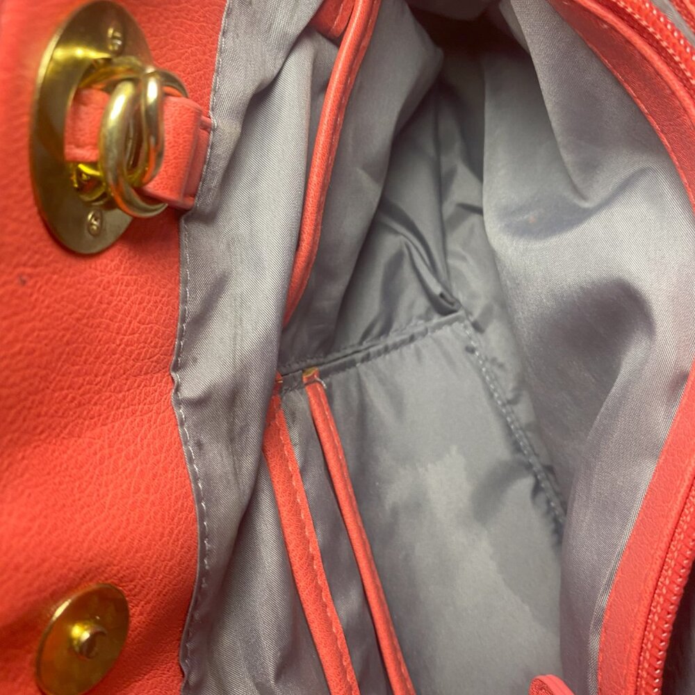 Nicole By Nicole Miller Orange Pink shoulder bag - Picture 11 of 14